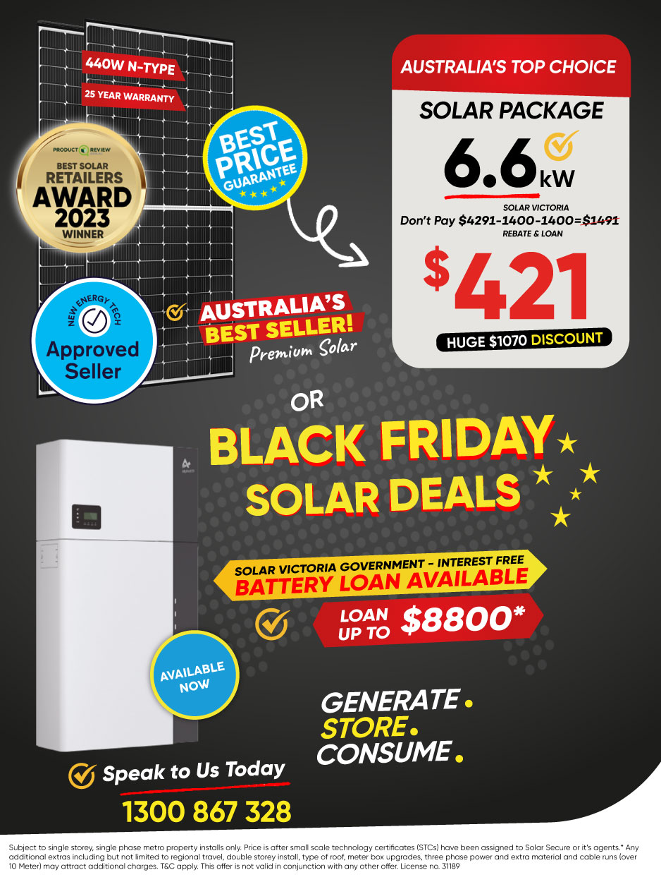 Solar Panel Deals Melbourne Australia : Solar Secure®