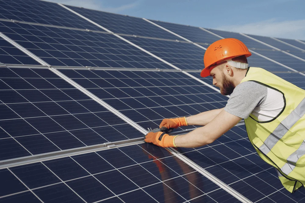 Solar panel maintenance